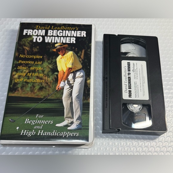 David Leadbetter's From Beginner to Winner - Golf -  VHS Video Tape. Instruction - Picture 6 of 8